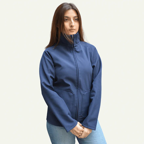 Women’s Premium Softshell Jacket – Blue